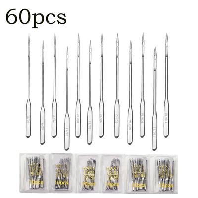 6 SIZES Sewing Needles 60 Piece Easy To Use High Quality
