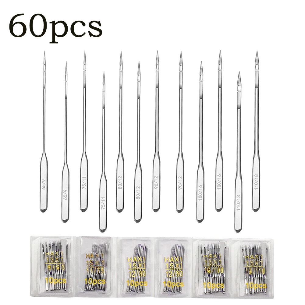 

6 SIZES Sewing Needles 60 Piece Easy To Use High Quality