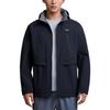 Anta Training Series Solid Color Zip-Up Hooded Windbreaker Jacket Men Jackets Black 152247602-2