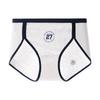 Big Size Female Spring and Summer Mulberry Silk Extended Crotch High Split Preppy Style Sports Briefs