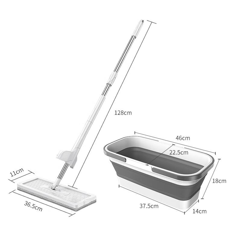 Xuan Yong Hands-Free Flat Mop & Bucket Set