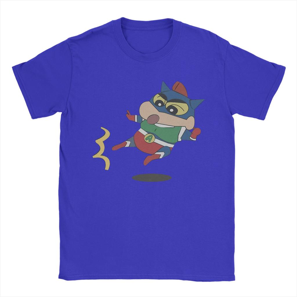 Leisure Crayon Shinchan Cute T Shirt Unisex Oneck Short Sleeve Tops Cotton Summer Clothing