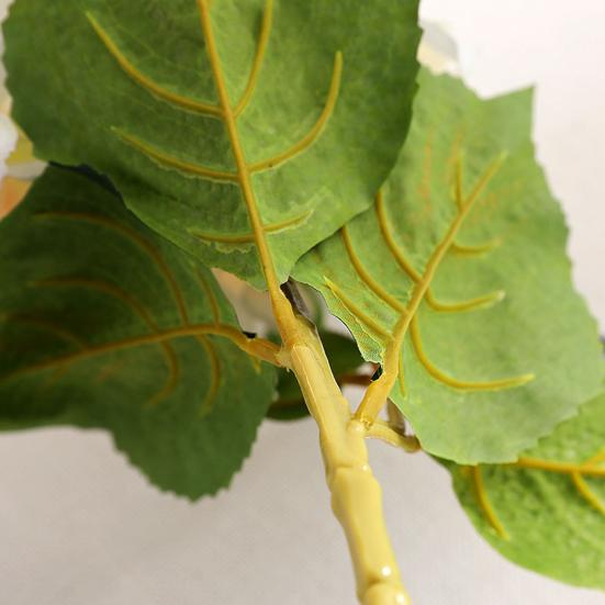 1Pc Artificial Hydrangea Fade-resistant Realistic Vibrant Color Photography Accessory Faux Silk Flower for Wedding