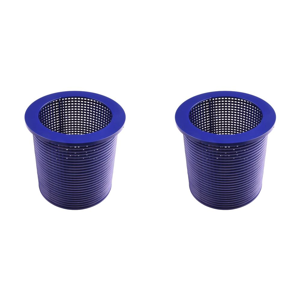 Skimmer Replacement Part Blue Pool Skimmer Basket Long Lasting Performance Secure Fitment High Capacity Collection
