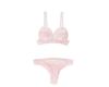 Azone International Elegant Lace Bra Panties Pale Pink X AZONE Original Q'z & Set, White, 1/6 Scale, Q'z Body, Costume/QZC