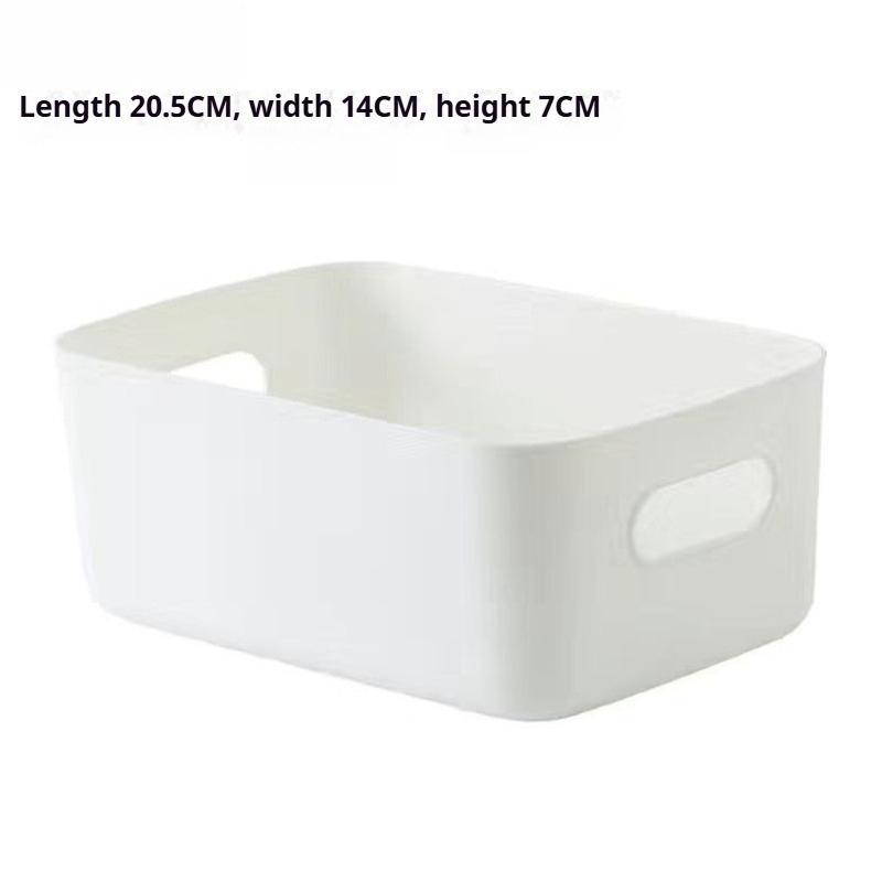 6pcs Storage Basket Multi-functional Storage Box Daily Necessities Sundries Desktop Storage Box Cosmetics Sorting Box Large