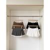 Pure Desire Women's Lace Patchwork A-line Pleated Skirt with Bow - New Autumn Collection, Hot Girl Style Short Skirt Pants