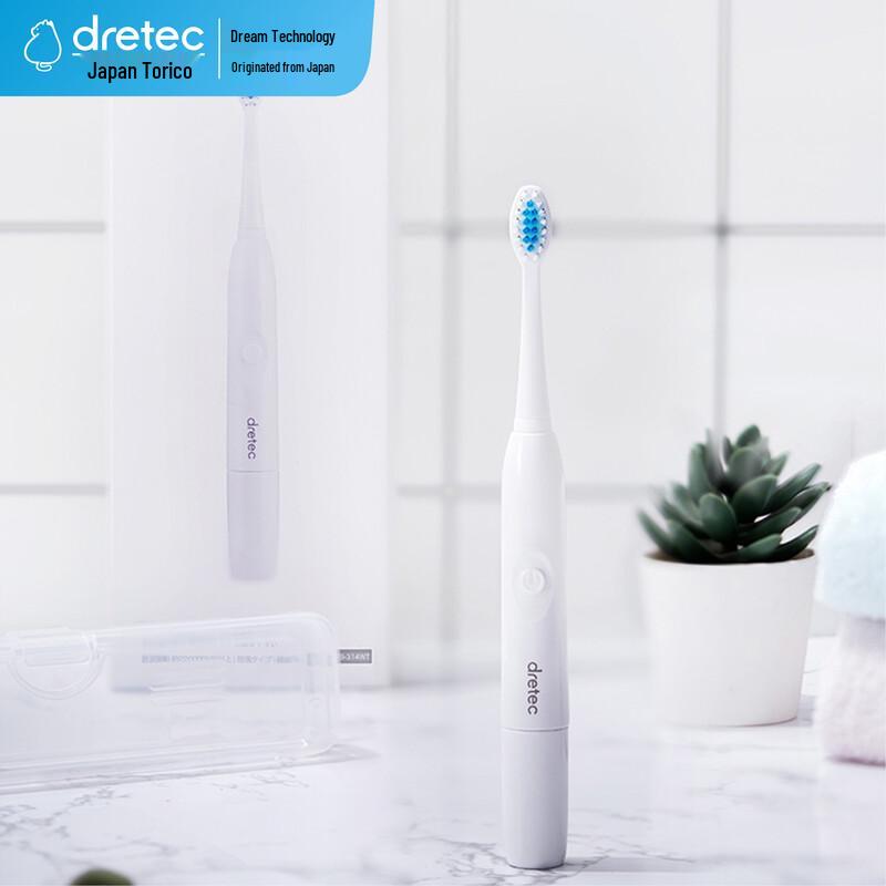Dretec TB-314 Портативный звуковой электрический набор зубных щеток Вилка CN (адаптер в комплекте)
