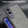 EUCAGR Hülle Für Vivo V70 FE V70FE Schafsleder PU-Leder Rückseitenschutz Anti-Drop Hülle Für Vivo V70 Elite Schutz Funda