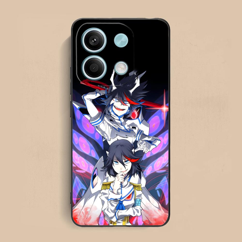 Anime Ryuko Matoi Phone Case for Xiaomi Redmi Note 14 13 12 11 S Pro Plus 4G 5G Colorful Printing Cover Smartphone Cover Luxury