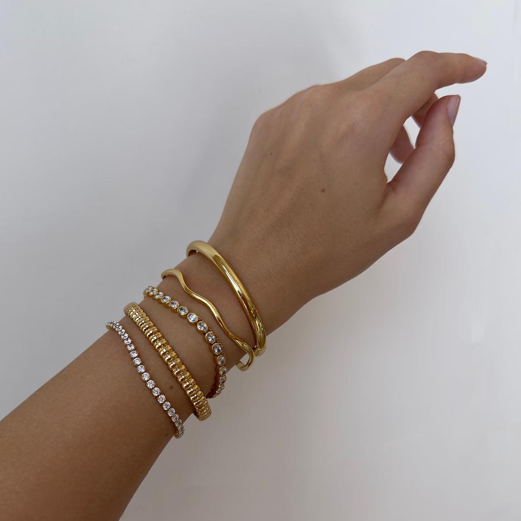 Stainless Steel Bracelet - Women's Jewelry, Luxurious and High-end Accessory, Titanium Steel Hand Ornament