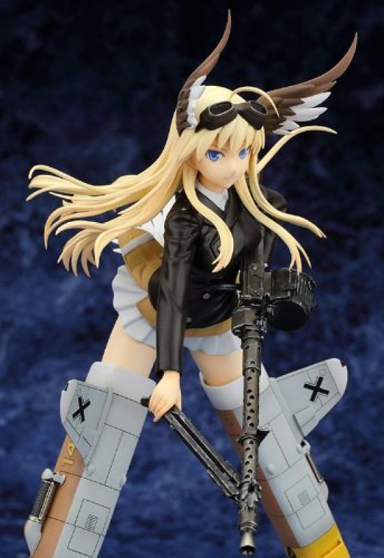 Strike Witches 2 Hanna Justina Marseille scale PVC painted finished (1/8 product)