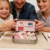 Coniglietto Tascabile Easter Cesto per Bambini Riempimento Giocattolo Coniglietto Peluche In Lattina per Casa Vacanze Festival Festa Bambini Ragazze Regalo