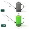 1ks velkokapacitní konev 1l/1,5l zahradnická zalévací láhev Domácí kancelář Venkovní zahrada Trávník