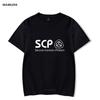 Summer Casual T Shirt Latest Tshirt Scp Foundation Fashion Tshirt Mens Womens Shortsleeved Printed Cartoon Mens Tshirt