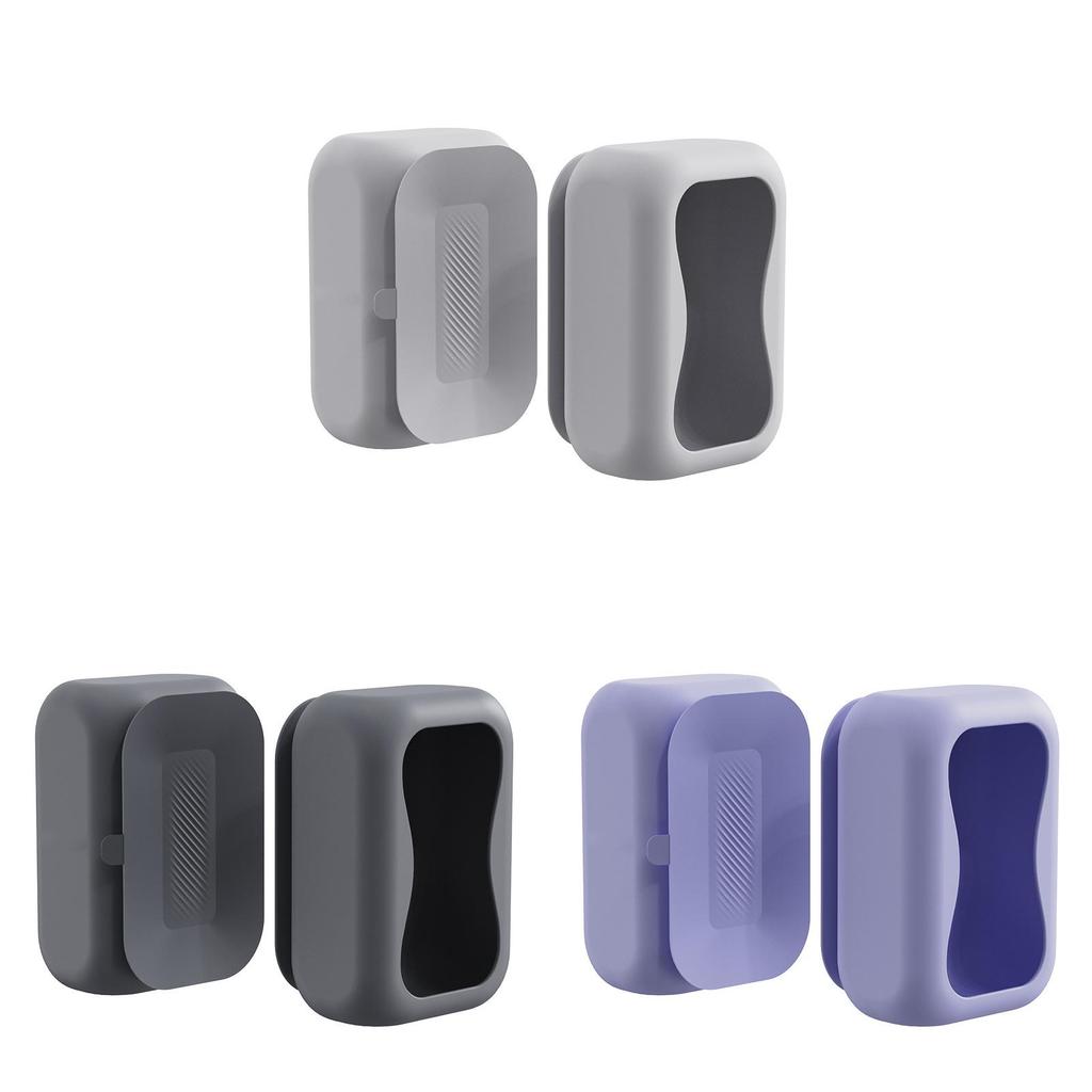 Multifunction Silicone Tissue Box Wall Mount Removable For Bathroom Kitchen