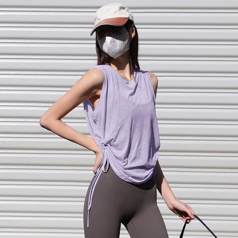 Junbie Women s Sleeveless Yoga & Running Vest S