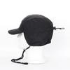 Water-Resistant Winter Ear Flap Baseball Cap - Warm Fleece Lined, Thickened with Drawstring, Adjustable for Big Head (Men Women)