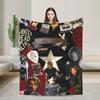 Bons Jovis Rock Band Fleece Throw Blanket  Blankets for Bedding Travel Super Warm Bedroom Quilt