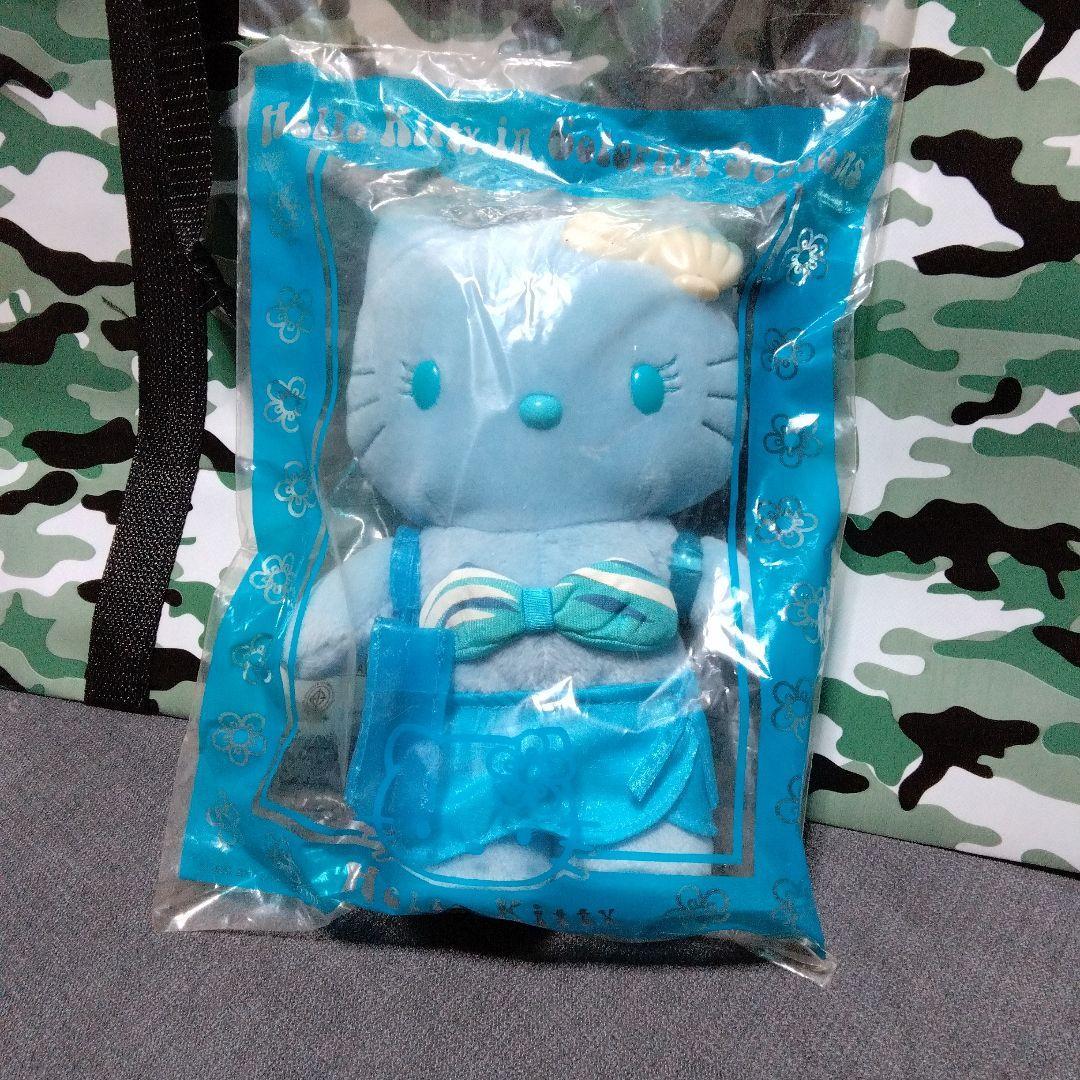hello kitty stuffed toy blue