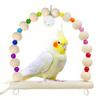 Made In Japan with Safe and Reliable Natural Wood Swings for Budgies and Java Available In Sizes S and This and Attractive Swing Features Stainless