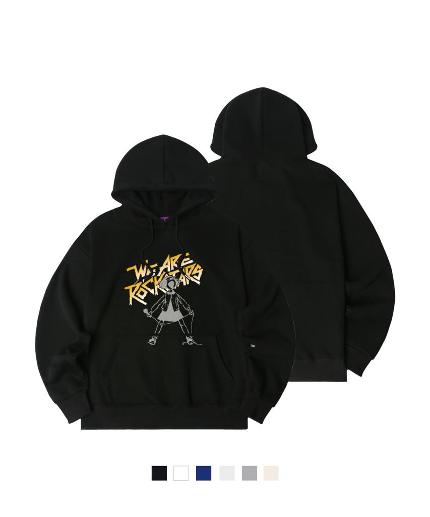 N/H Rocker Oversized Fleece Hoodie (Goh4-5Nh1337)
