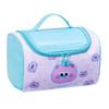 Durable Waterproof Makeup Organizers Cartoon Print Travel Cosmetic Bag With Multi Functional Compartments And Carry Handle