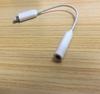 White Lightning To 35mm Headphone Jack Adapter Cable For Iphone 7  Plus 7