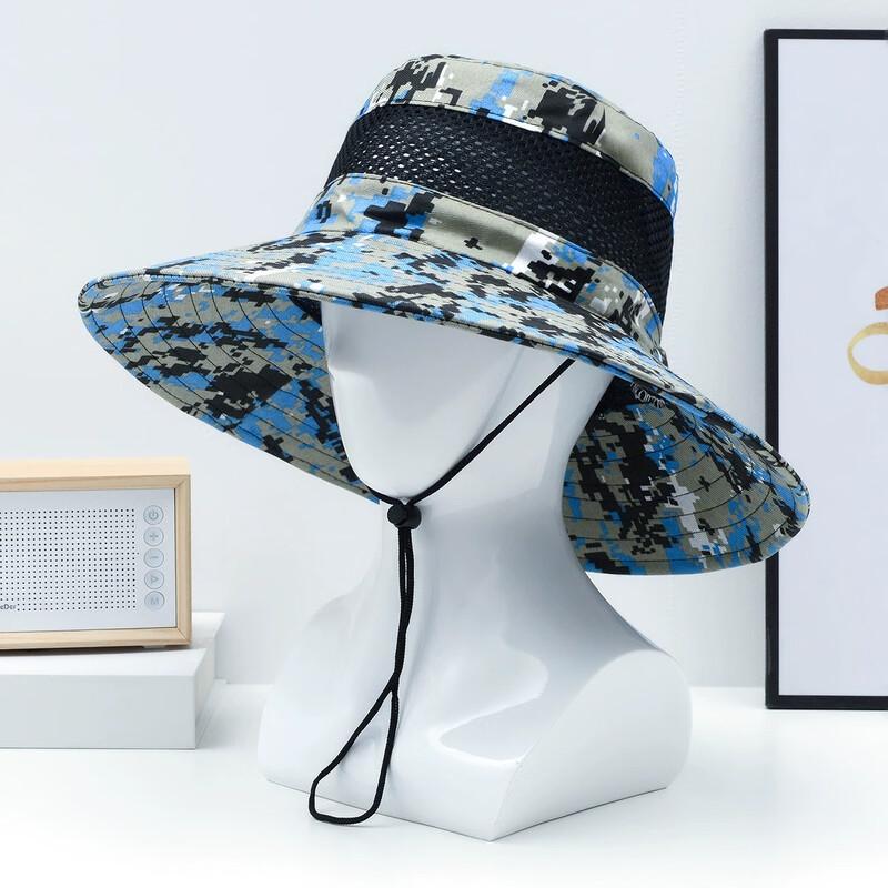 Unisex Quick-Dry Outdoor Wide-Brim Sun Hat