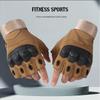 Men's Tactical Non-slip Hard Shell Gloves - Wear-resistant, Ideal for Military, Outdoor, Combat, and Cycling.