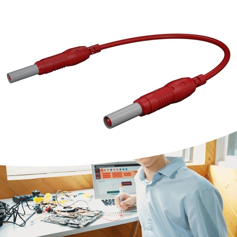 1000V Retractable 4mm Banana Plug for Multimeter Electrical Test Jumper Wire Banana To Banana Plug Test Leads Cable Line