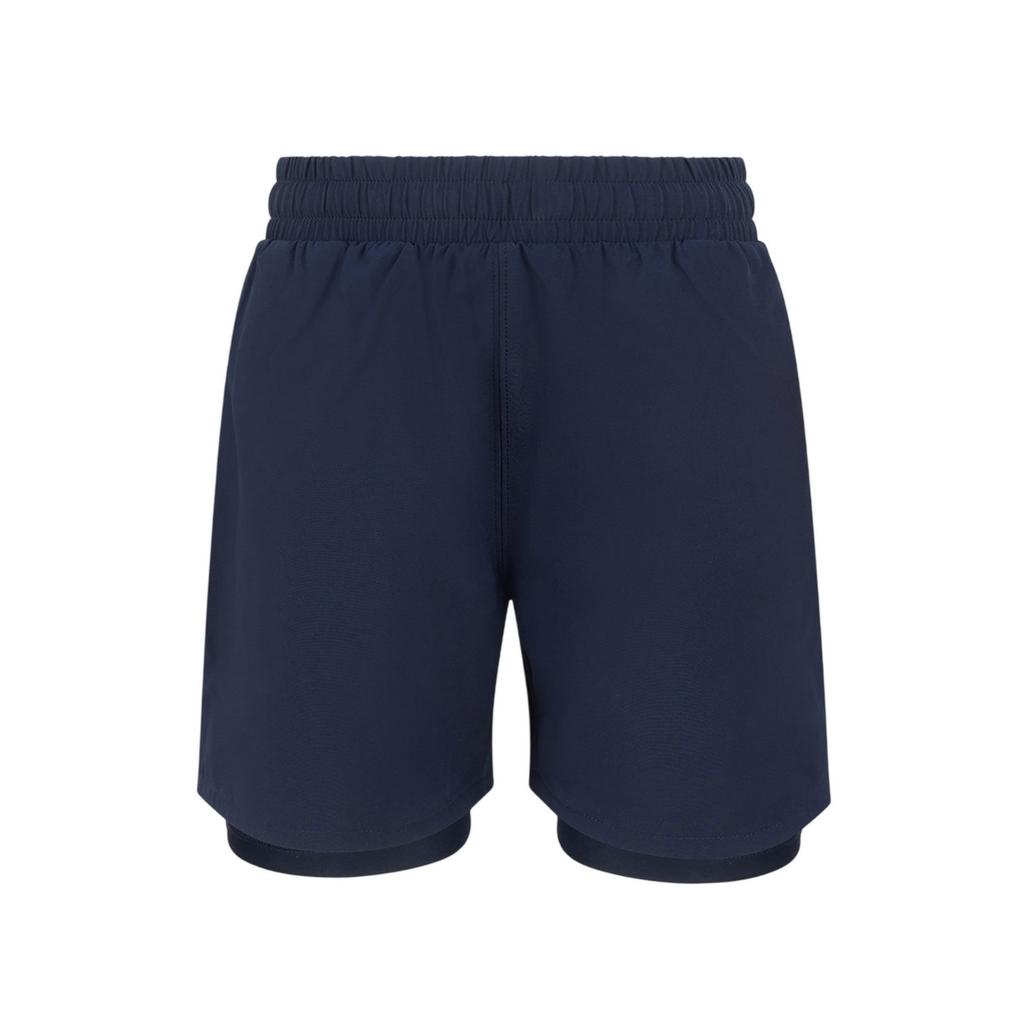 Tombo Childrens/Kids Double Layer Sports Shorts