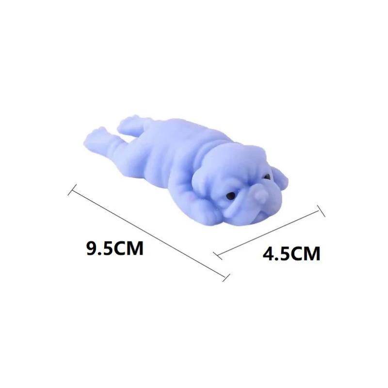 Taba Squishy Hunde Weiche Kawaii Hunde zum Kneten Stressabbau Sensorisches Spielzeug Neuheit Fidget Spielzeug für Erwachsene Teenager Feiertagsgeschenke