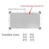High Quality Coffee Shadow Mesh Encrypted Thickened Edge Pack Corner Sun Shade Net 3x5m Shading Sail Cover Outdoor Decoration