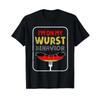 Im On My Wurst Behavior T Shirt Funny October Fest Vintage Soft Comfortable Stylish Homme Breathable Designer Clothes