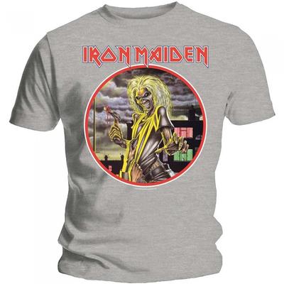 Iron Maiden Unisex-Erwachsene Killers Circle T-Shirt