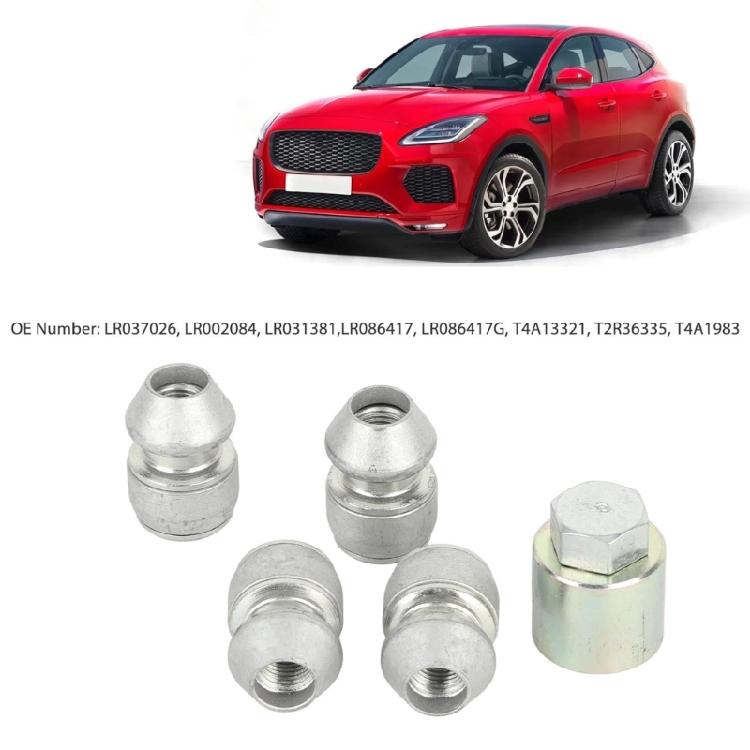 Auto Accessories LR031381 LR086417 LR086417G T4A1983 Locking Wheel Nut Wheel Nut Lock for Discovery Sport Freelander 2