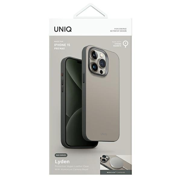 Étui pour iPhone 15 Pro Max UNIQ MagSafe Beige