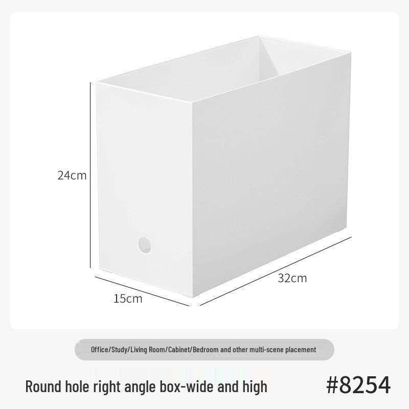 Vysoká nástěnná úložná krabice s rukojetí - Kuchyňský organizér koš pro horní police