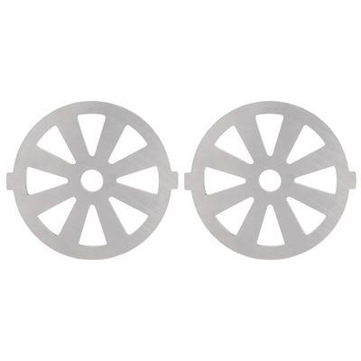 2 adet Kıyma Makinesi Bıçağı 304 Paslanmaz Çelik Kesme Plakası 7mm/0.3in ID 5#/B Tipi Kıyma Makinesi için(8