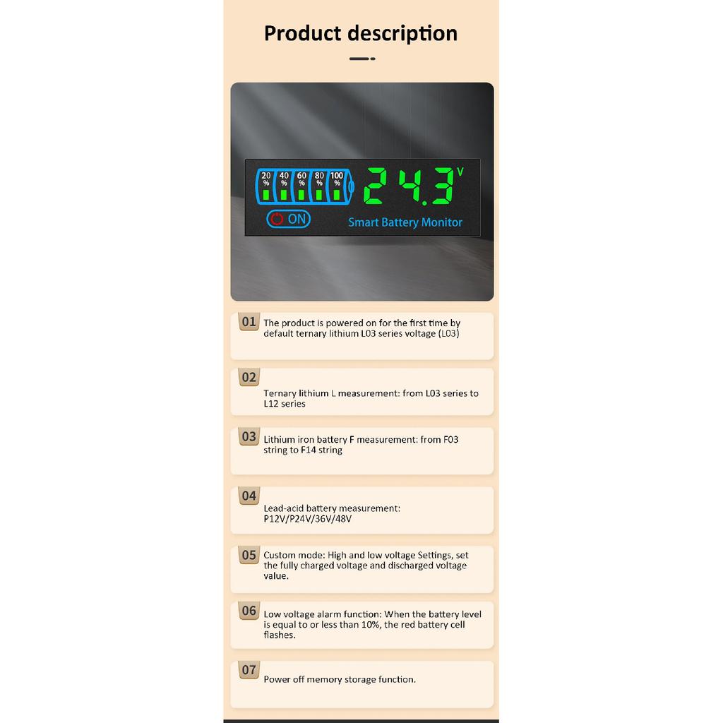 DC7-55V 3S-14S Battery Level Indicator 12V 24V 36V 48V 18650 Lipo Lithium Battery Capacity Board Voltage Battery Charging Tester