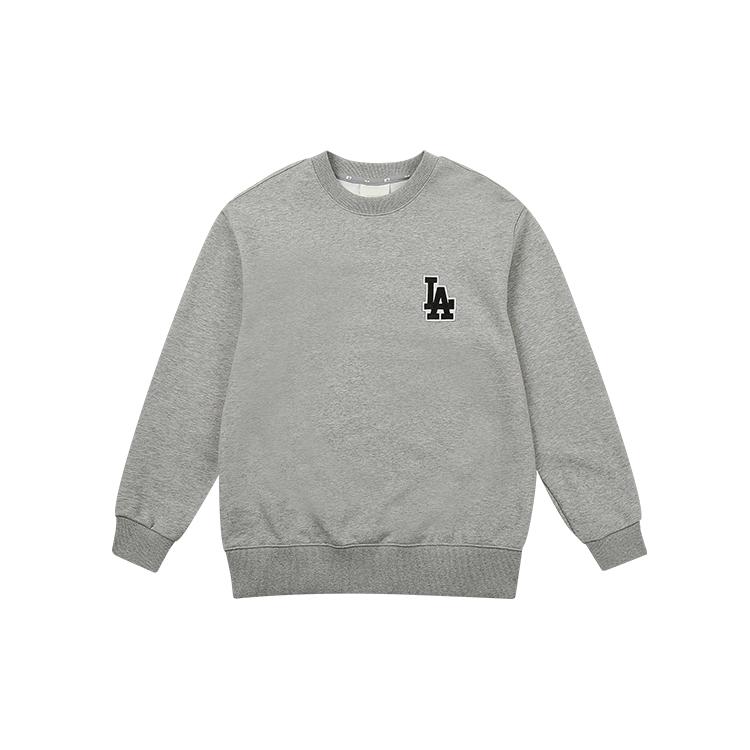 New MLB Sweatshirts Unisex Gray 31MT08111-07M