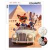 Disney Pearl Painting Zootopia Nick and Judy Handmade DIY Pearl Gem Painting Pictures Crafts Special Shape Home Wall Decoration