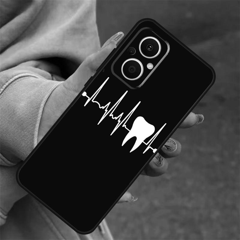 Dentist Dental Tooth Nurse Case For OPPO Reno 7 8 Lite 10 11 12 13 14 Pro 8T 12F 13F 14F OPPO Find X8 X6 X9 Pro Cover