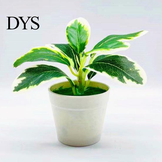 Garden Artificial Potted Plant Realistic Plastic Eye-Catching Decoration Imitative Bonsai Plants for Home