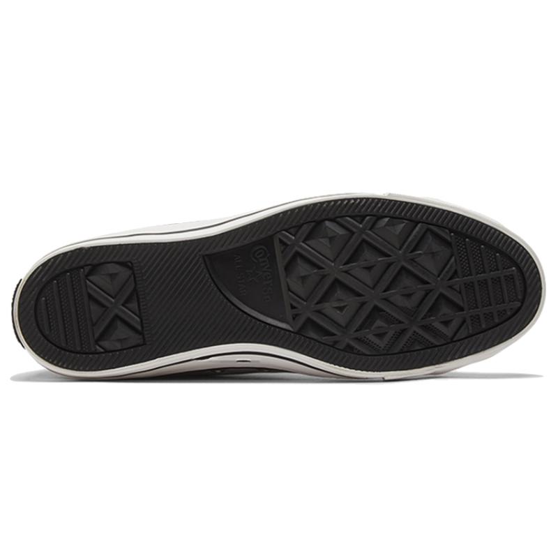 Converse Chuck Taylor All Star Hi-Vis Fabric Reflective Vintage Non-slip High-top Skate Shoes Unisex Gray