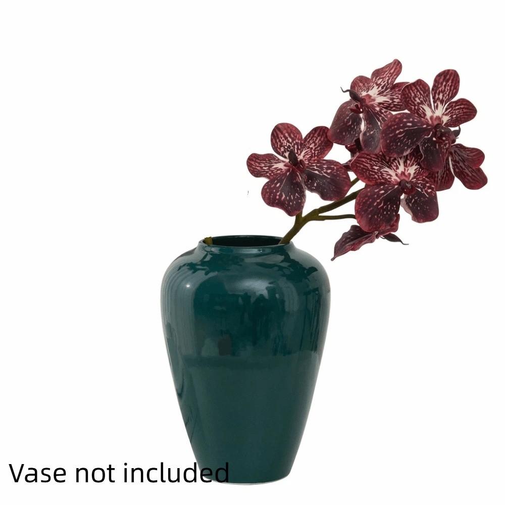 

7 Heads Phalaenopsis Branch Handmade Simulation Orchid Flowers Mother s Day Gift Style 5