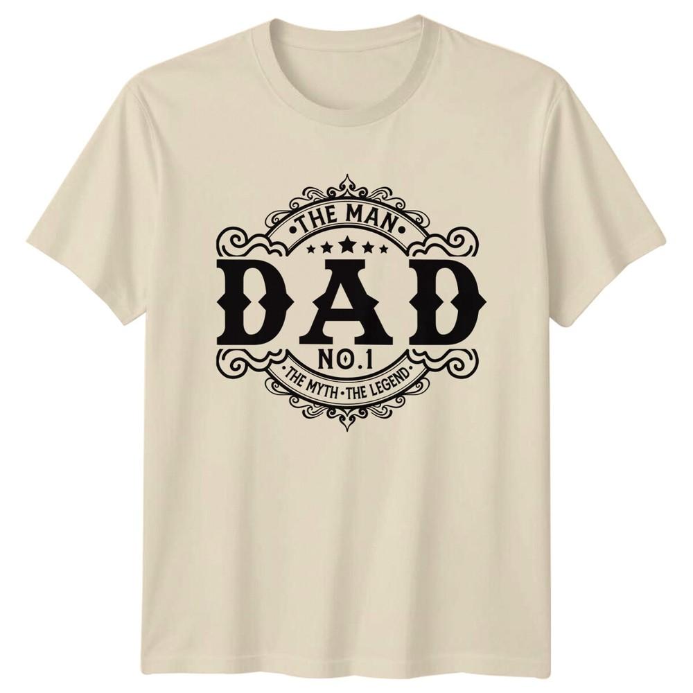The Unisex The Myth The Legend Dad No1 Fathers Day TShirt