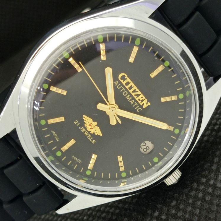 

ВОССТАНОВЛЕННЫЕ ВИНТАЖНЫЕ ЧАСЫ CITIZEN AUTO 8200 ЯПОНИЯ МУЖСКИЕ ЧЕРНЫЕ С ДАТОМ 608f-a316151-2 SKU608f-a316151