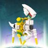 MOOXI MOC Ash Monster Cute Anime Games Compatible Figures Building Blocks Adults Toys For Children Friends Gift Bricks Cheap DIY